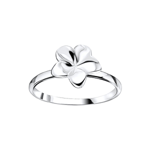 Wholesale Sterling Silver Flower Ring - JD8350
