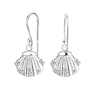 Wholesale Sterling Silver Shell Earrings - JD17241