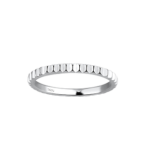 Wholesale Sterling Silver Pattern Ring - JD18006