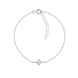 Wholesale Sterling Silver Geometric Bracelet - JD16424