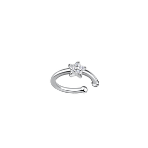 Wholesale Sterling Silver Star Ear Cuff - JD20524