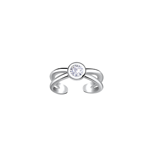 Wholesale Sterling Silver Cross Ear Cuff - JD20526