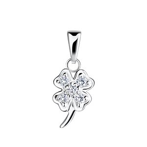 Wholesale Sterling Silver Clover Pendant - JD21501