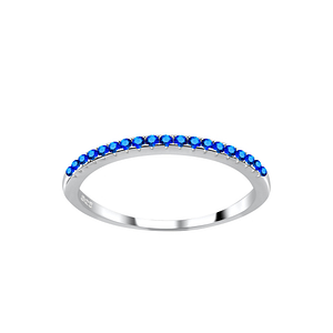 Wholesale Sterling Silver Eternity Ring - JD21337