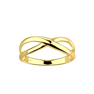 Wholesale Sterling Silver Twisted Ring - JD21902
