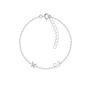 Wholesale Sterling Silver Butterfly Bracelet - JD22610
