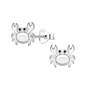 Wholesale Sterling Silver Crab Ear Studs - JD23270
