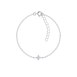 Wholesale Sterling Silver Star Bracelet - JD22621