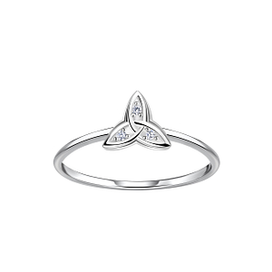 Wholesale Sterling Silver Celtic Ring - JD23329
