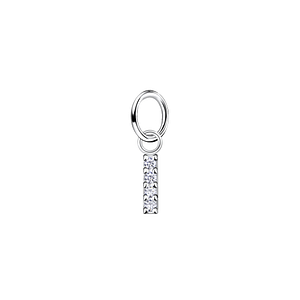 Wholesale Sterling Silver Bar Pendant - JD24290 Wholesale Sterling Silver Bar Pendant - JD24290