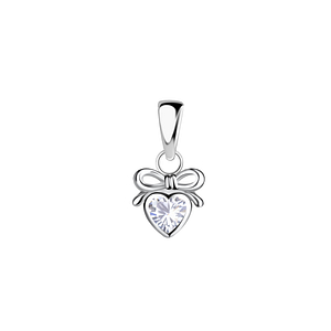 Wholesale Sterling Silver Heart Pendant - JD23391 Wholesale Sterling Silver Heart Pendant - JD23391