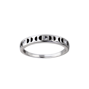 Wholesale Sterling Silver Patterned Ring - JD26153 Wholesale Sterling Silver Patterned Ring - JD26153