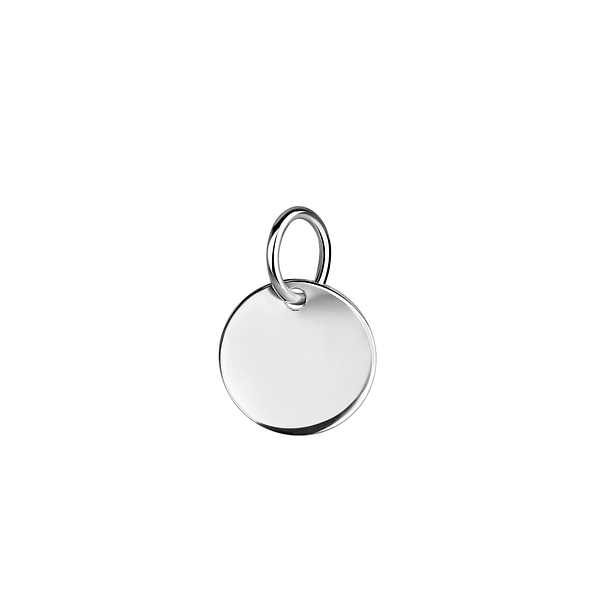 Wholesale Sterling Silver Circle Pendant - JD1440