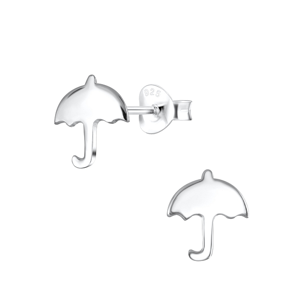 Wholesale Sterling Silver Umbrella Ear Studs - JD2092