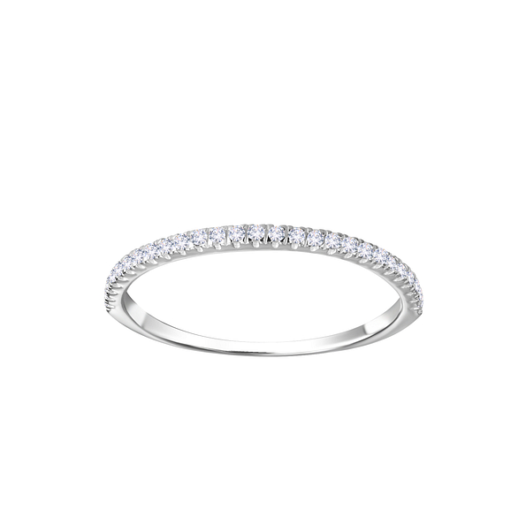 Wholesale Sterling Silver Eternity Ring - JD3725