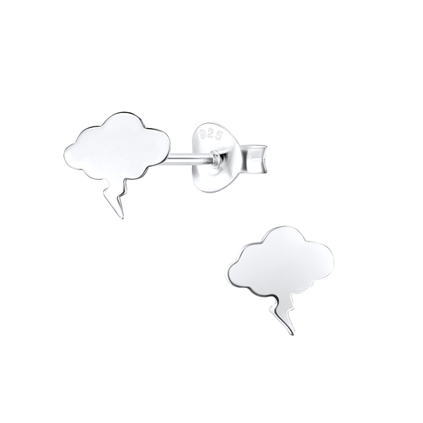 Wholesale Sterling Silver Thunderstrom Ear Studs - JD9496