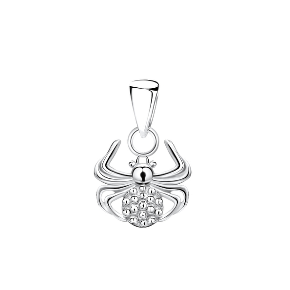 Wholesale Sterling Silver Spider Pendant - JD10012