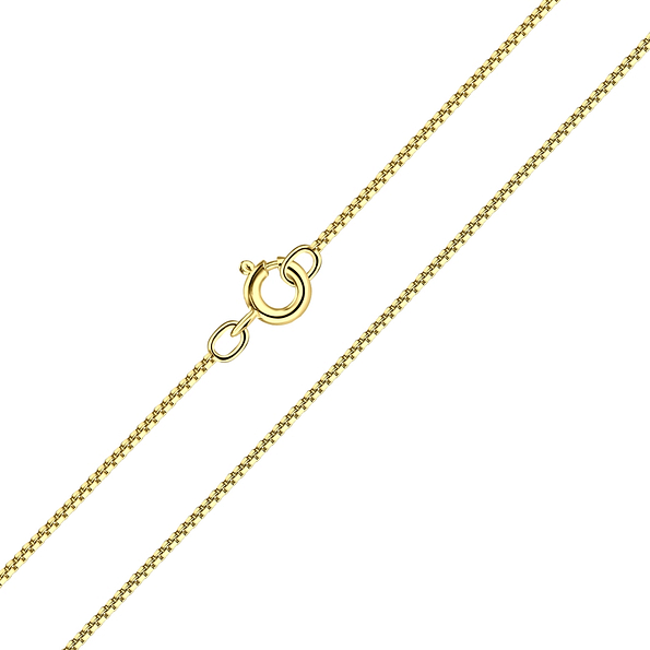 Wholesale 40cm Sterling Silver Box Chain - JD3637