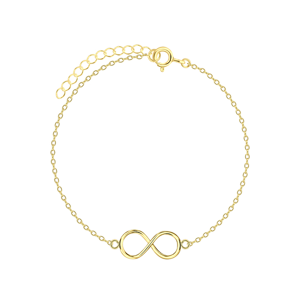 Wholesale Sterling Silver Infinity Bracelet - JD5566