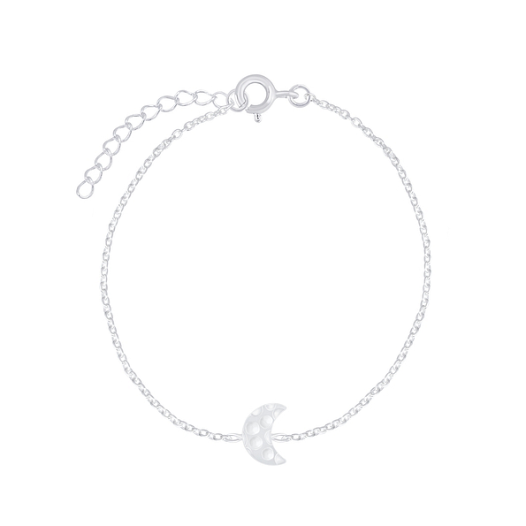 Wholesale Sterling Silver Moon Bracelet - JD7909