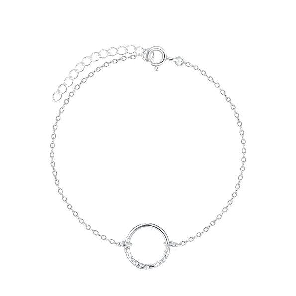 Wholesale Sterling Silver Circle Bracelet - JD8227