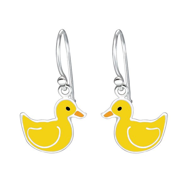 Wholesale Sterling Silver Duck Earrings - JD1904