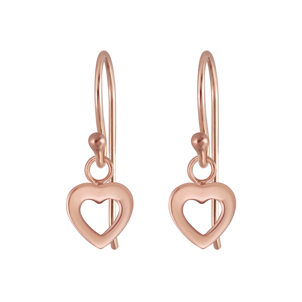 Wholesale Sterling Silver Heart Earrings - JD5316