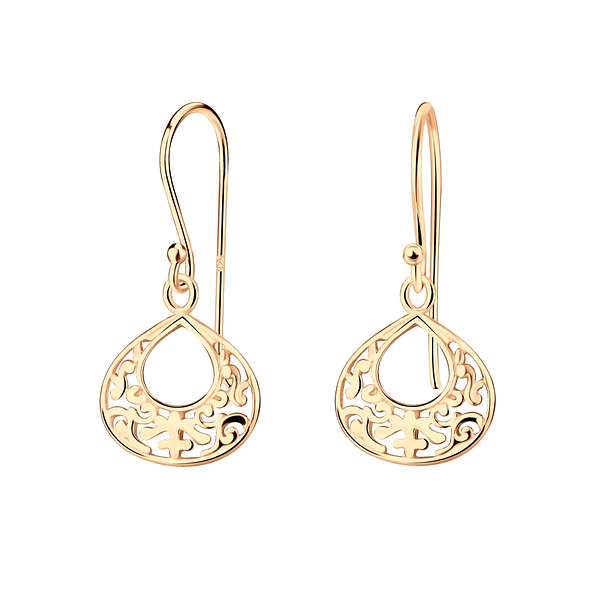 Wholesale Sterling Silver Filigree Earrings - JD6565