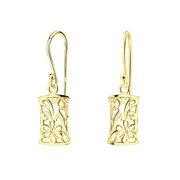 Wholesale Sterling Silver Flower Earrings - JD6577