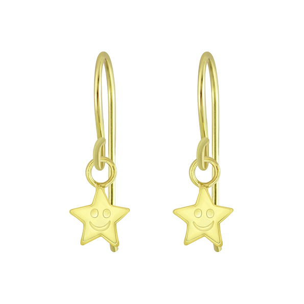 Wholesale Sterling Silver Star Earrings - JD5742