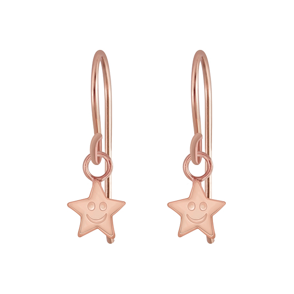 Wholesale Sterling Silver Star Earrings - JD5798