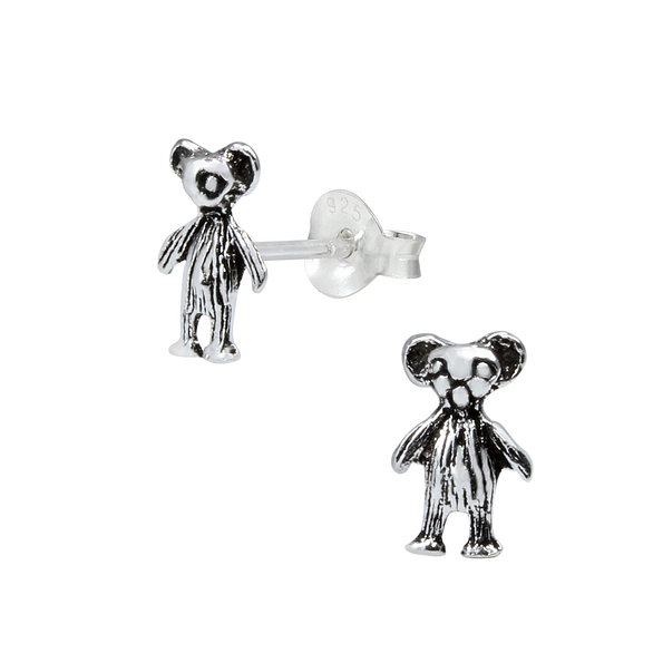 Wholesale Sterling Silver Bear Ear Studs - JD1020