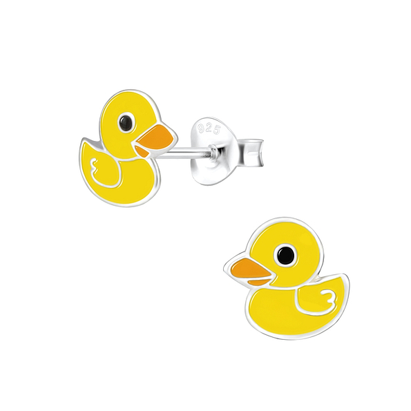 Wholesale Sterling Silver Duck Ear Studs - JD1805