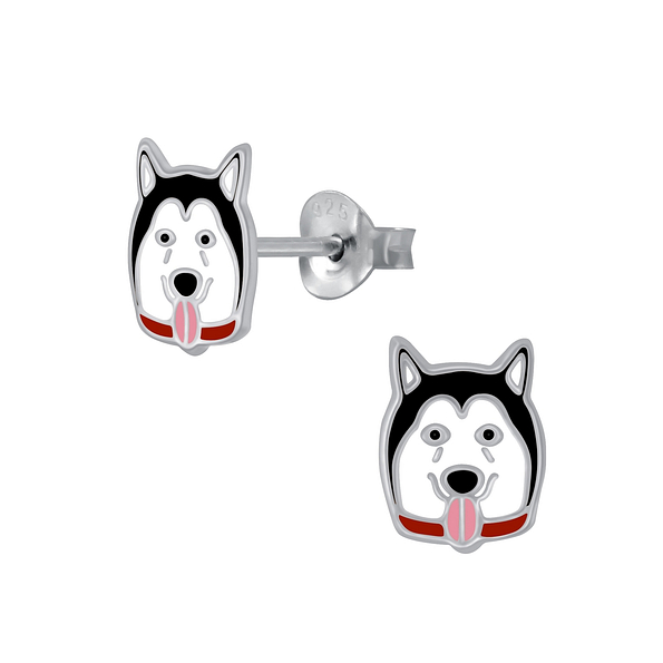 Wholesale Sterling Silver Dog Ear Studs - JD3981