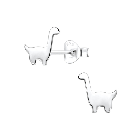 Wholesale Sterling Silver Dinosaur Ear Studs - JD2064