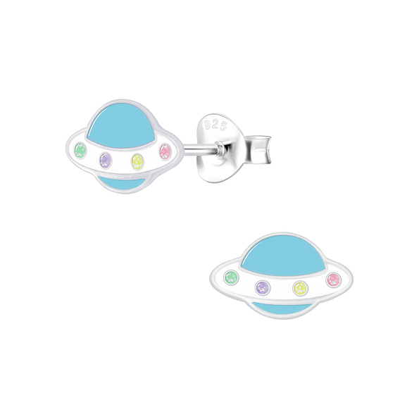 Wholesale Sterling Silver UFO Ear Studs - JD6759