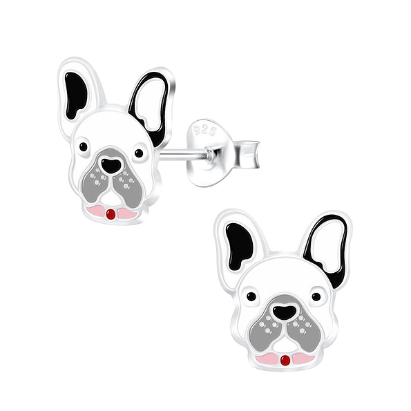 Wholesale Sterling Silver Dog Ear Studs - JD7078