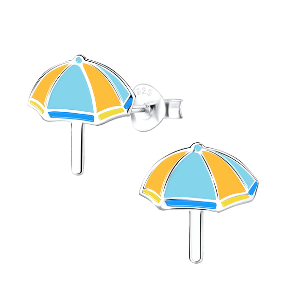 Wholesale Sterling Silver Umbrella Ear Studs - JD8998
