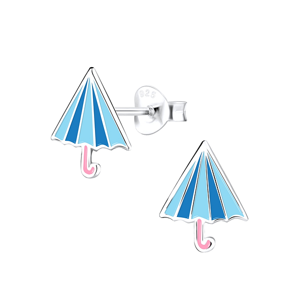 Wholesale Sterling Silver Umbrella Ear Studs - JD9004
