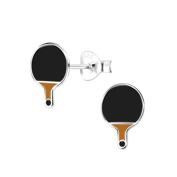 Wholesale Sterling Silver Table Tennis Ear Studs - JD9067