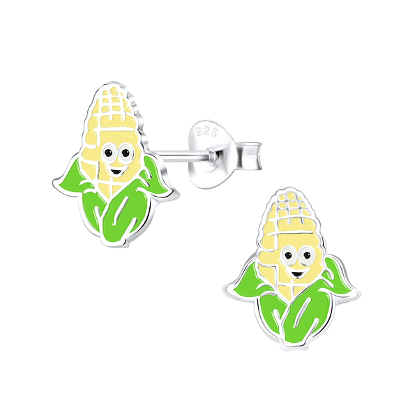 Wholesale Sterling Silver Corn Ear Studs - JD9322