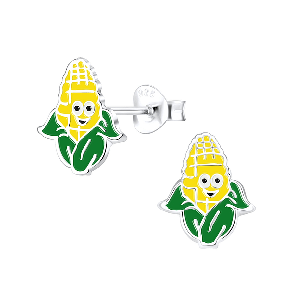 Wholesale Sterling Silver Corn Ear Studs - JD9111