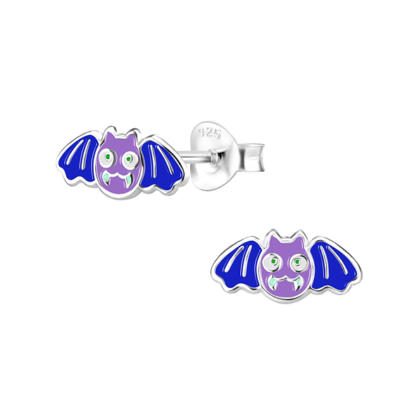 Wholesale Sterling Silver Bat Ear Studs - JD9585