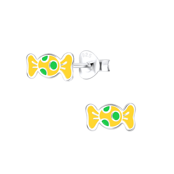 Wholesale Sterling Silver Candy Ear Studs - JD9131