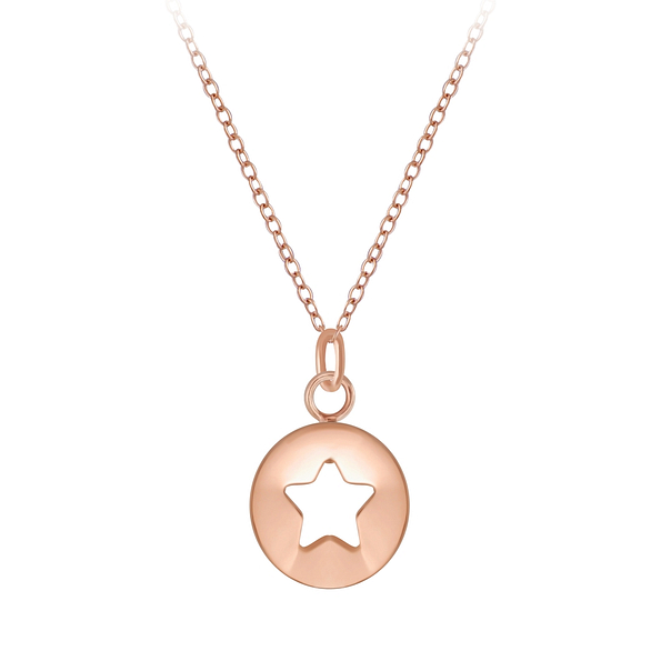 Wholesale Sterling Silver Star Necklace - JD6977