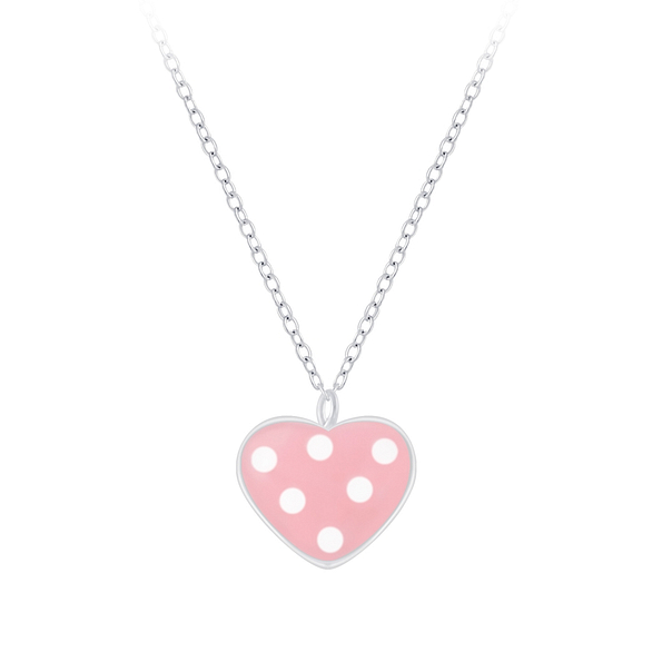 Wholesale Sterling Silver Heart Necklace - JD7311