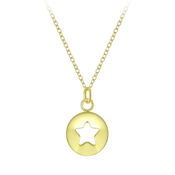 Wholesale Sterling Silver Star Necklace - JD6917