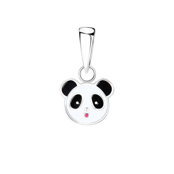 Wholesale Sterling Silver Panda Pendant - JD9264