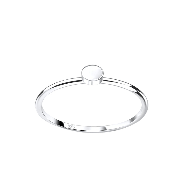 Wholesale Sterling Silver Circle Ring - JD1694