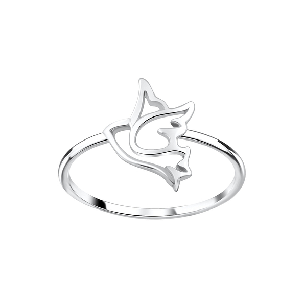 Wholesale Sterling Silver Bird Ring - JD4179